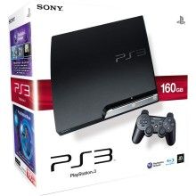 Playstation 3 Slim Ps3 Desbloqueado 160gb + Jogo Original