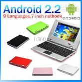 Mini NetBook Android 2.2 Laptop 7 Internet Wifi e 3G