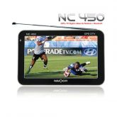 GPS Navcity 4.3' LCD NC450 c/ TV Digital, Bluetooth, Base de